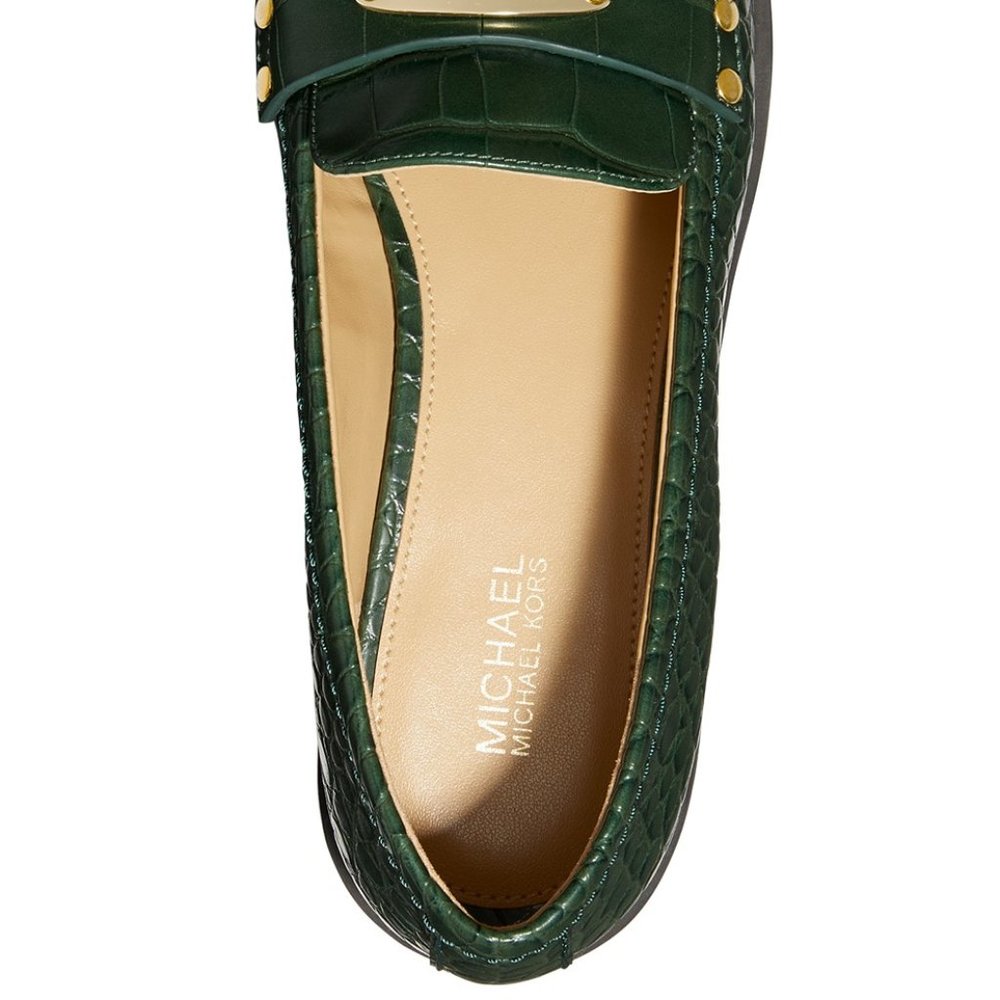 NWT MICHAEL Michael Kors Finley Loafers 6M - Picture 4 of 12